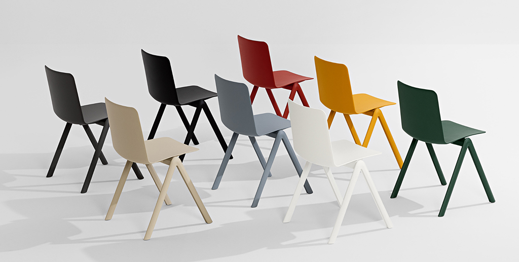 01.jpg Стул Stack от MIDJ вошел в ADI Design Index 2024 . Фото 01