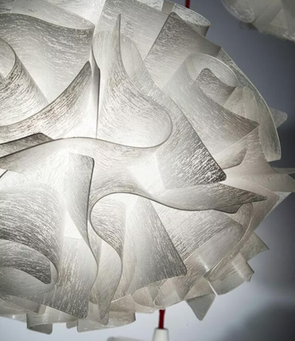 Slamp Veli mini couture suspension. Фото 05