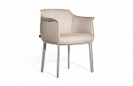 Poltrona Frau Archibald Dining Chair | Guatemala Ecru