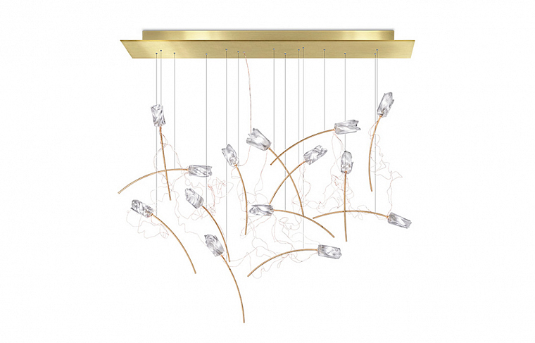 Slamp Tulip suspension. Фото 01