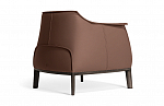 Poltrona Frau Archibald Wood | SC 59 Noce Di Pecan | Tinto moka