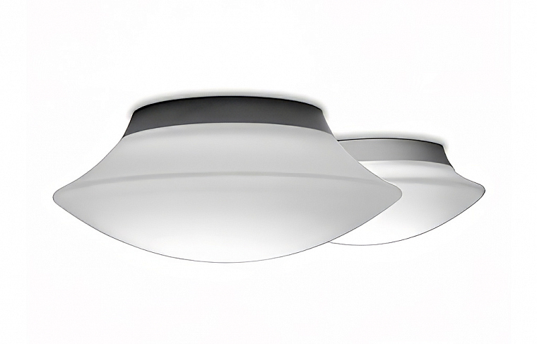 Vibia Puck ceiling two spheres. Фото 01