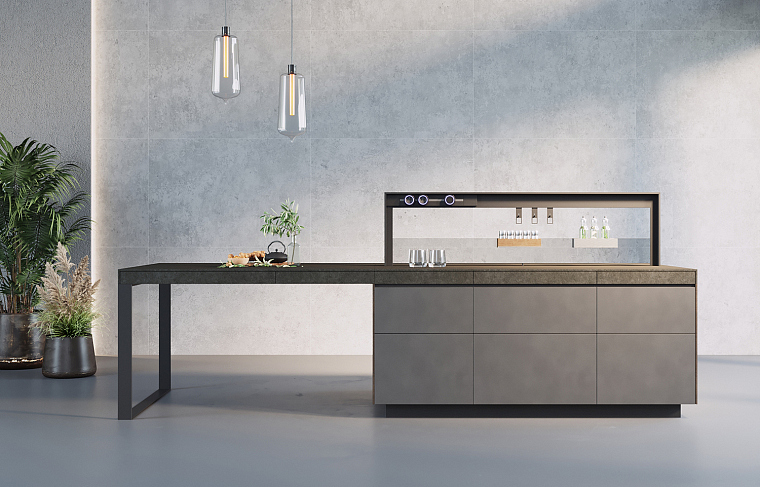 Valcucine Кухонный остров Genius Loci. Фото 01