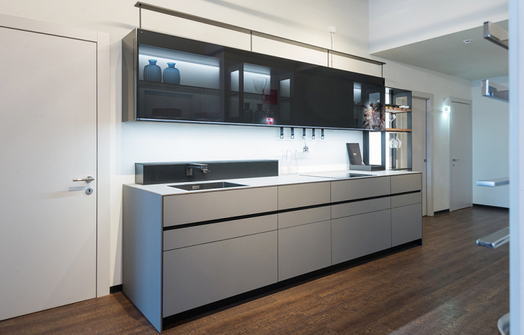 Valcucine Riciclantica Outline Laminato Seta Greige. Фото 012