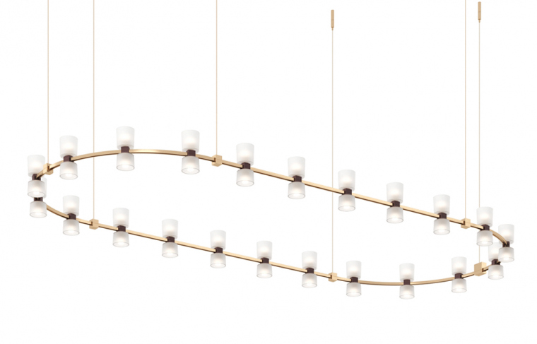 Viabizzuno Royal chandelier 01. Фото 03