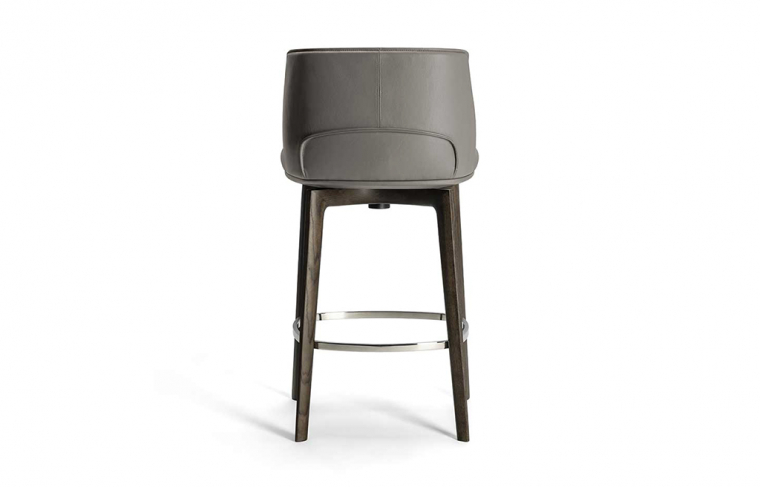 Poltrona Frau Archibald Stool Swivel H75. Фото 03
