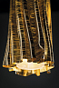 Slamp Светильник подвесной Accordeon Vertical | Gold