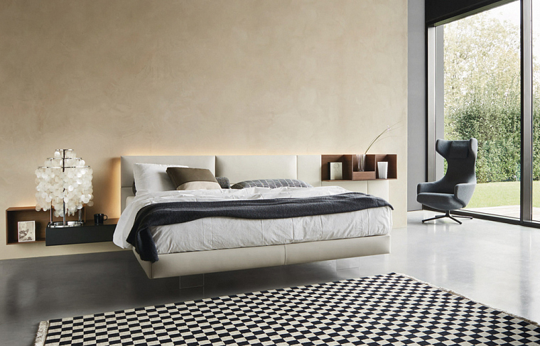 Sangiacomo Ecletto system with padded headboard. Фото 01