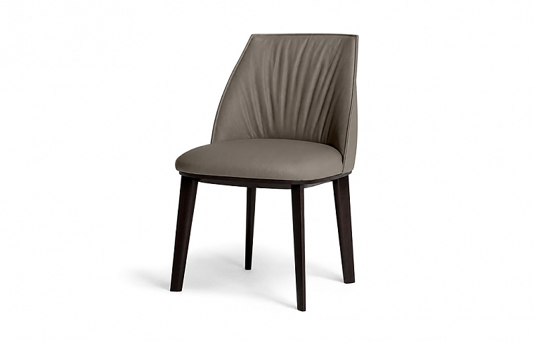 Poltrona Frau Archibald Slim | Nest Argilla | Tinto Wenge. Фото 01