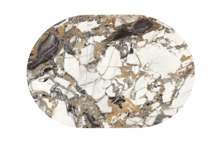 Bontempi Casa Barone | M328/CM010A Glossy Etoile Gold SuperMarble. Фото 03