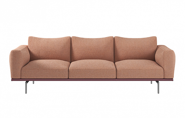 Poltrona Frau Happy Jack 256 см | Nest Granato | Loop Marrone. Фото 01