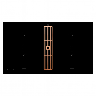 Индукционная варочная панель с вытяжкой KMI 9850.0 SR Copper