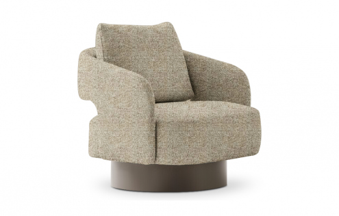 Кресло 356 | Pechino 238 Tortora Chiaro | ME11 Light Brown