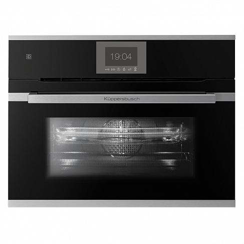 Kuppersbusch Компактный духовой шкаф с микроволнами CBM 6550.0 S1 Stainless Steel. Фото 01