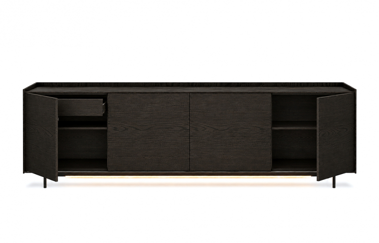 Sangiacomo Cabaret CR46A22 C2 | Rovere Carbone | Brown. Фото 02