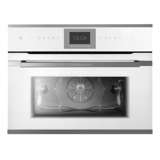 Компактный духовой шкаф с паром CBD 6550.0 W3 Silver Chrome