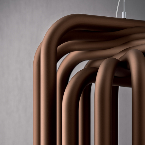 Quadrifoglio Подвесной светильник Pipes | Corten. Фото 03