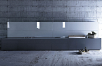 Valcucine Artematica Vitrum Grey Cement + New Logica System