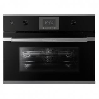 Компактный духовой шкаф с микроволнами CBM 6350.0 S3 Silver Chrome