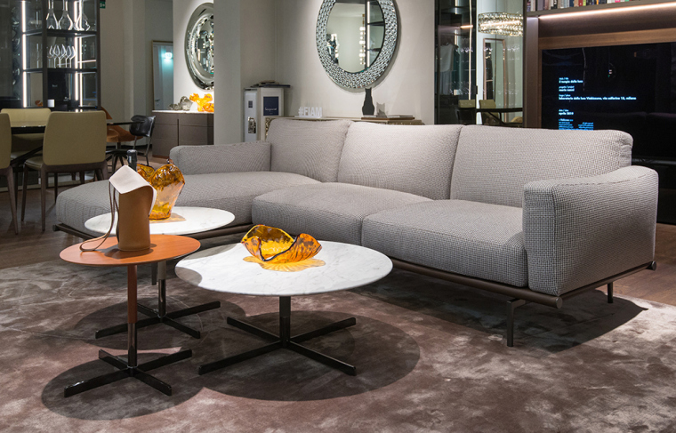 Poltrona Frau Happy Jack 282 см | SC 59 Noce Di Pecan | Re-Stijl Pier 1. Фото 05