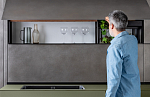 Valcucine Artematica Vitrum+New Logica e bilanciere nascosto