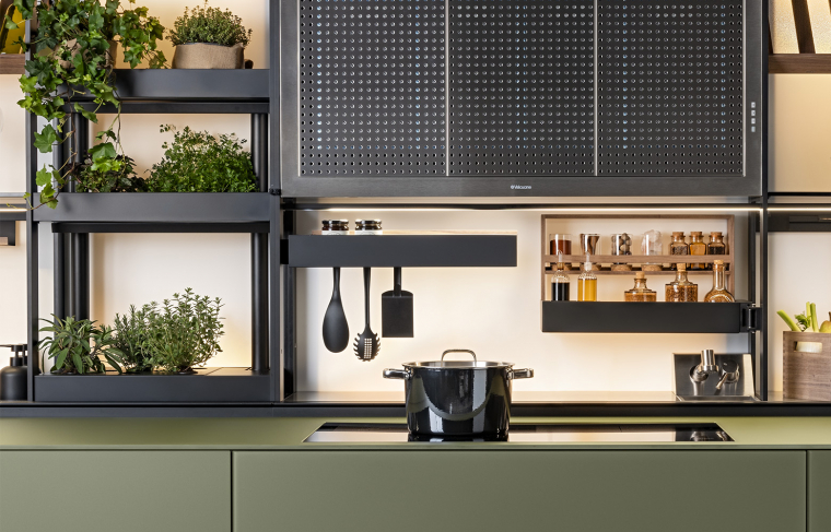 Valcucine Artematica Vitrum+New Logica e bilanciere nascosto. Фото 03