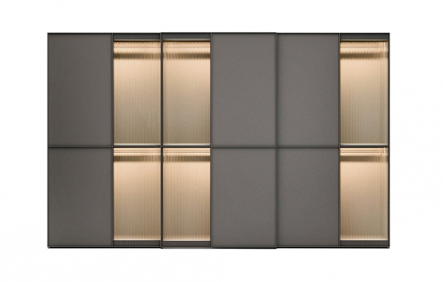Layer sliding door