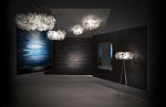 Slamp Clizia fume ceiling wall