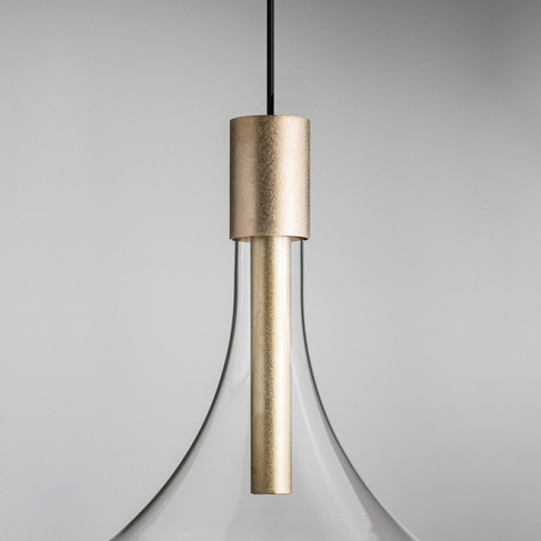 Davide Groppi Cathode 1 с блоком питания | 2700K Brushed Brass. Фото 03