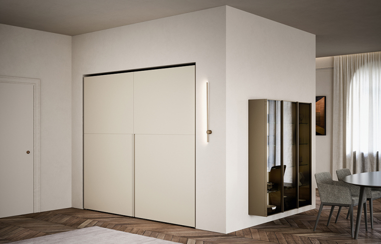 Novamobili Picture flush-closing sliding door. Фото 02