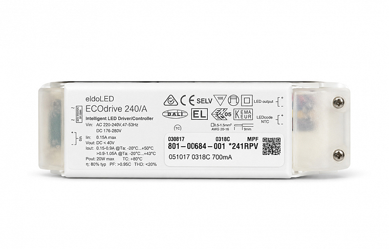 eldoLED Контроллер ECOdrive 240/A. Фото 01