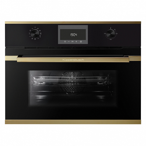 Kuppersbusch Компактный духовой шкаф с микроволнами CBM 6330.0 S4 Gold. Фото 01