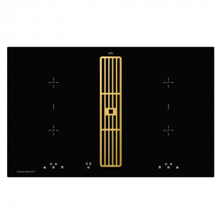 Индукционная варочная панель с вытяжкой KMI 8500.0 SR Gold