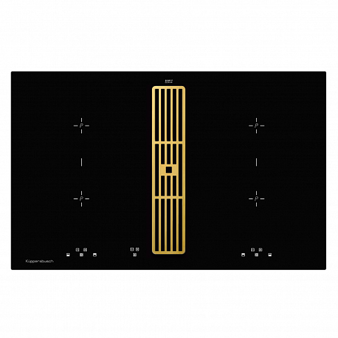 Kuppersbusch Индукционная варочная панель с вытяжкой KMI 8500.0 SR Gold. Фото 01