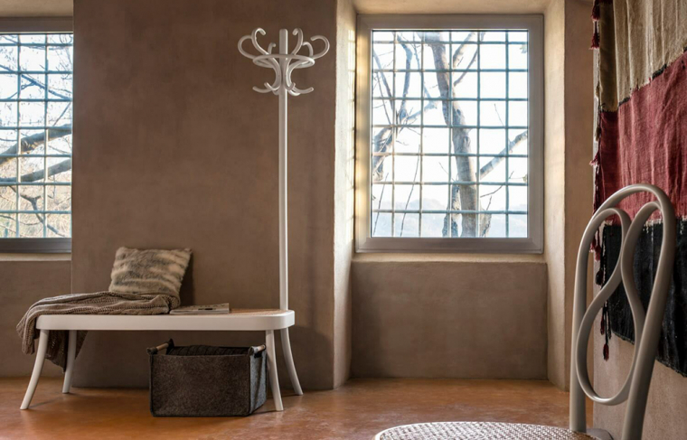 Gebruder Thonet Vienna Coat Rack Bench. Фото 04