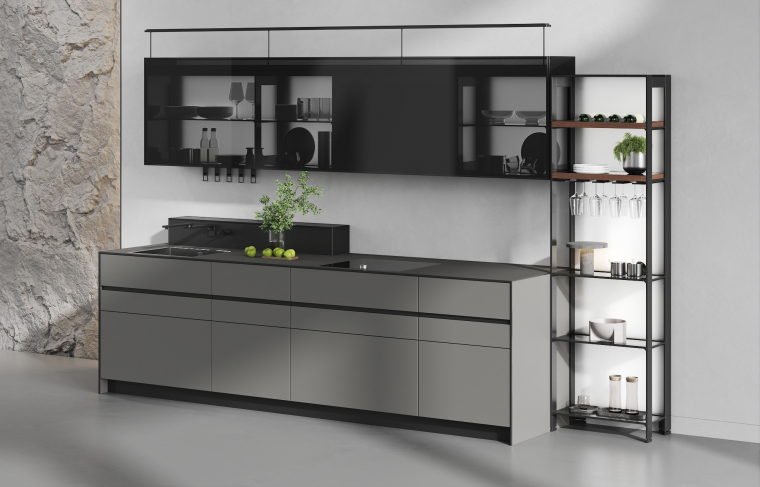 Valcucine Riciclantica Outline Laminato Seta Greige. Фото 04