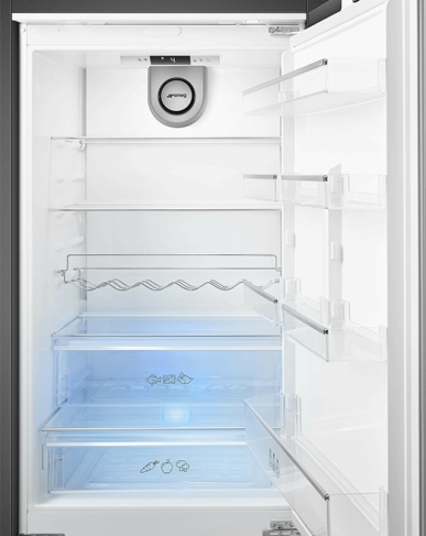 Smeg Встраиваемый комбинированный холодильник C475VE. Фото 04