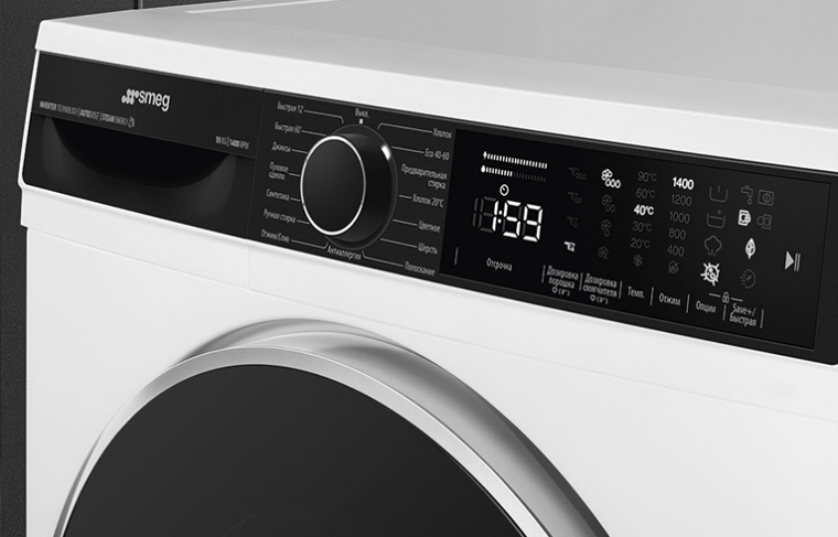 Smeg Стиральная машина WM3T84RU4. Фото 04