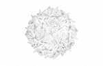 Slamp Veli foliage ceiling wall