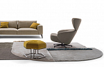 Italia Lounge Tulipe | Hydra 35351 Piombo