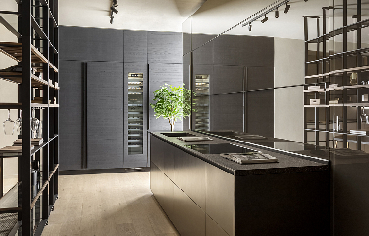 Valcucine Artematica Ottone Bruno+New Logica in Vitrum Terra Vulcanica. Фото 01