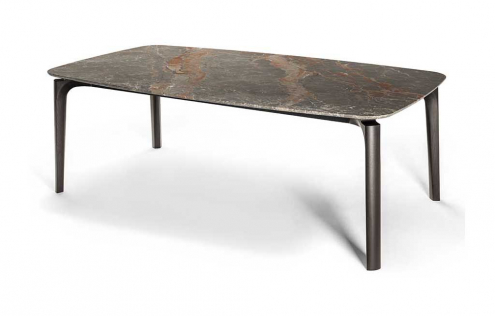 Abigail 180х95 см | Ombra Di Caravaggio Natural Glossy | Frassino Tinto Wenge