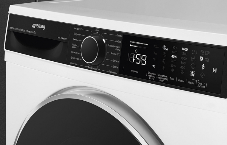 Smeg Стиральная машина WM3T04RU4. Фото 04