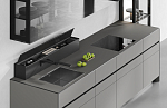 Valcucine Riciclantica Outline Laminato Seta Greige