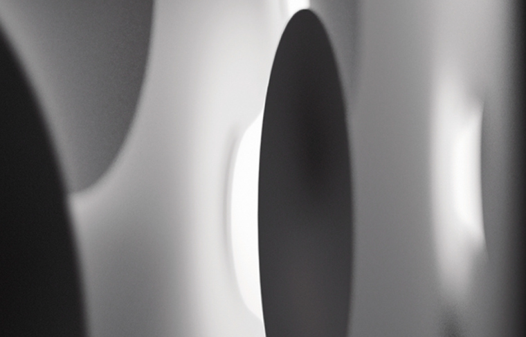 Vibia Puck wall art two spheres. Фото 07
