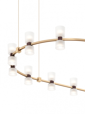 Viabizzuno Royal chandelier 01. Фото 02