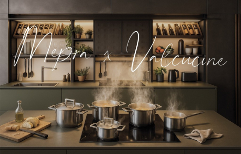 Красивой кухне - красивая посуда: готовьте со вкусом на своей новой Valcucine!