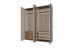 Misura Emme Гардероб Palo Alto I-Box | 833 Noce Andalusia | V01 Bronzo | 528 Bronzo