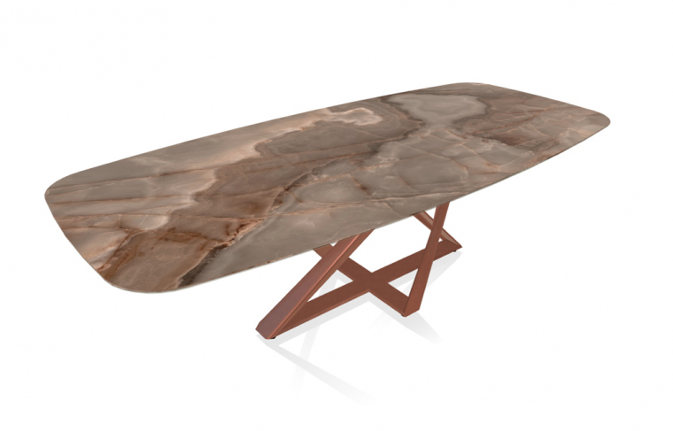 Bontempi  Millennium 250 х 120 | M329/CM009A Choco SuperMarble. Фото 02