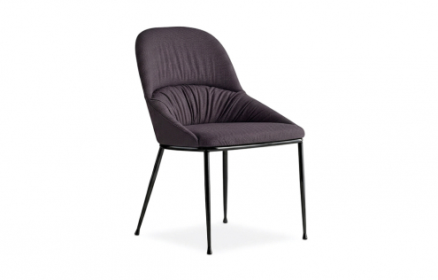 Стул Queen | M055/TKF08 Kvadrat Field bordeaux